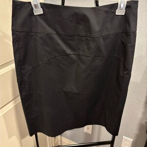 GAP Black Pencil Skirt Knee-Length Workwear